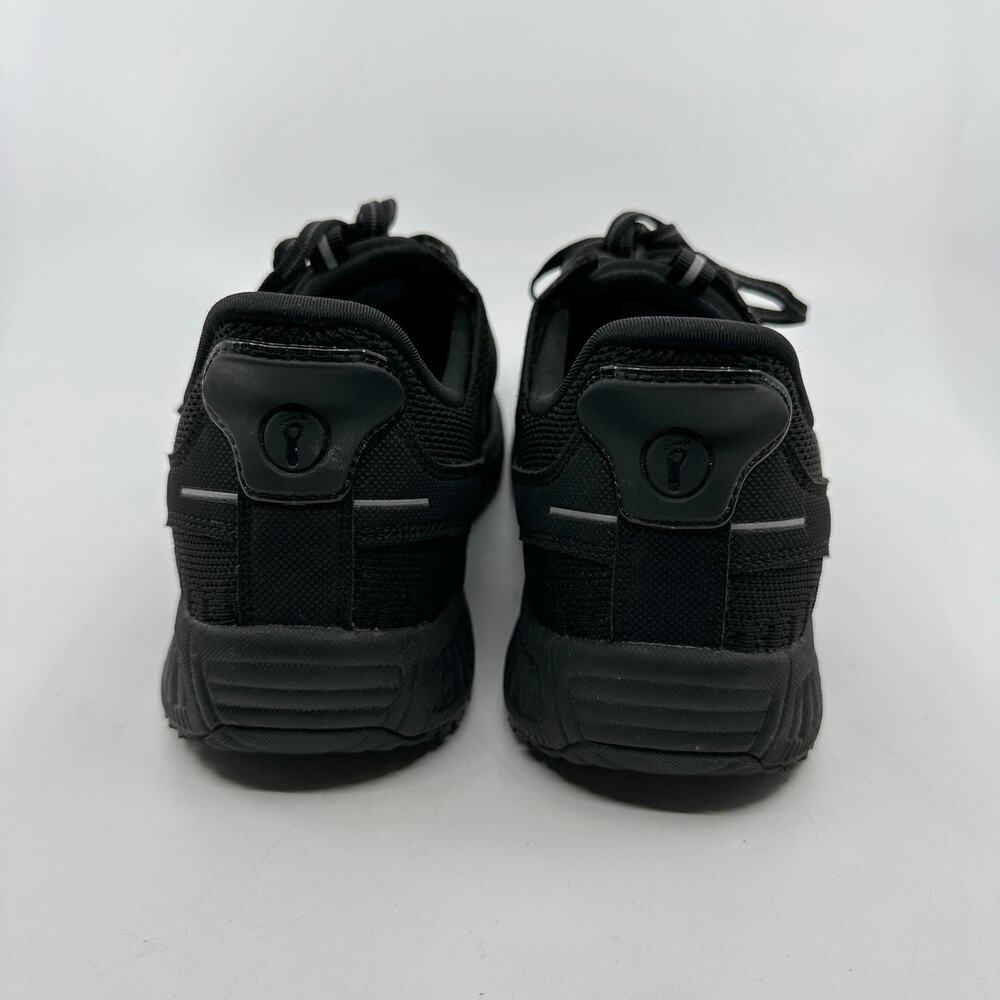 Orthofeet Shoes WMNS Black 10B Lace Up Walking Comfort Cushioned Sneaker Support - Picture 10 of 10